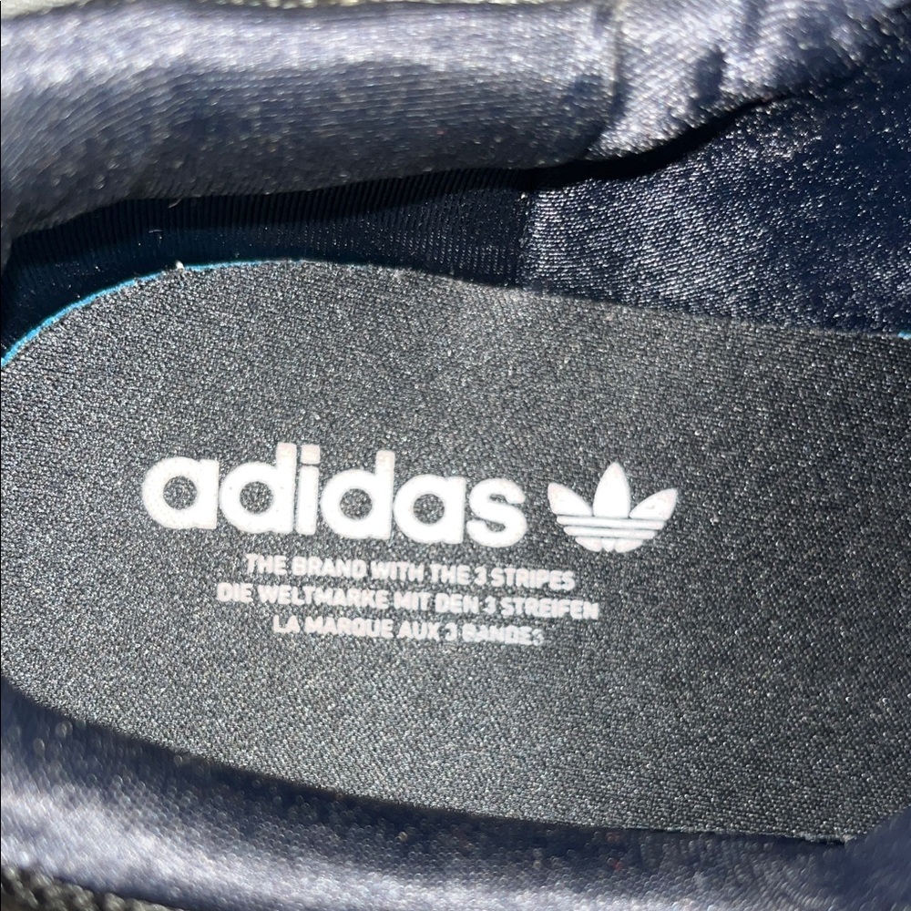 Adidas All Black Running Sneakers US Size 5 - Picture 3 of 6